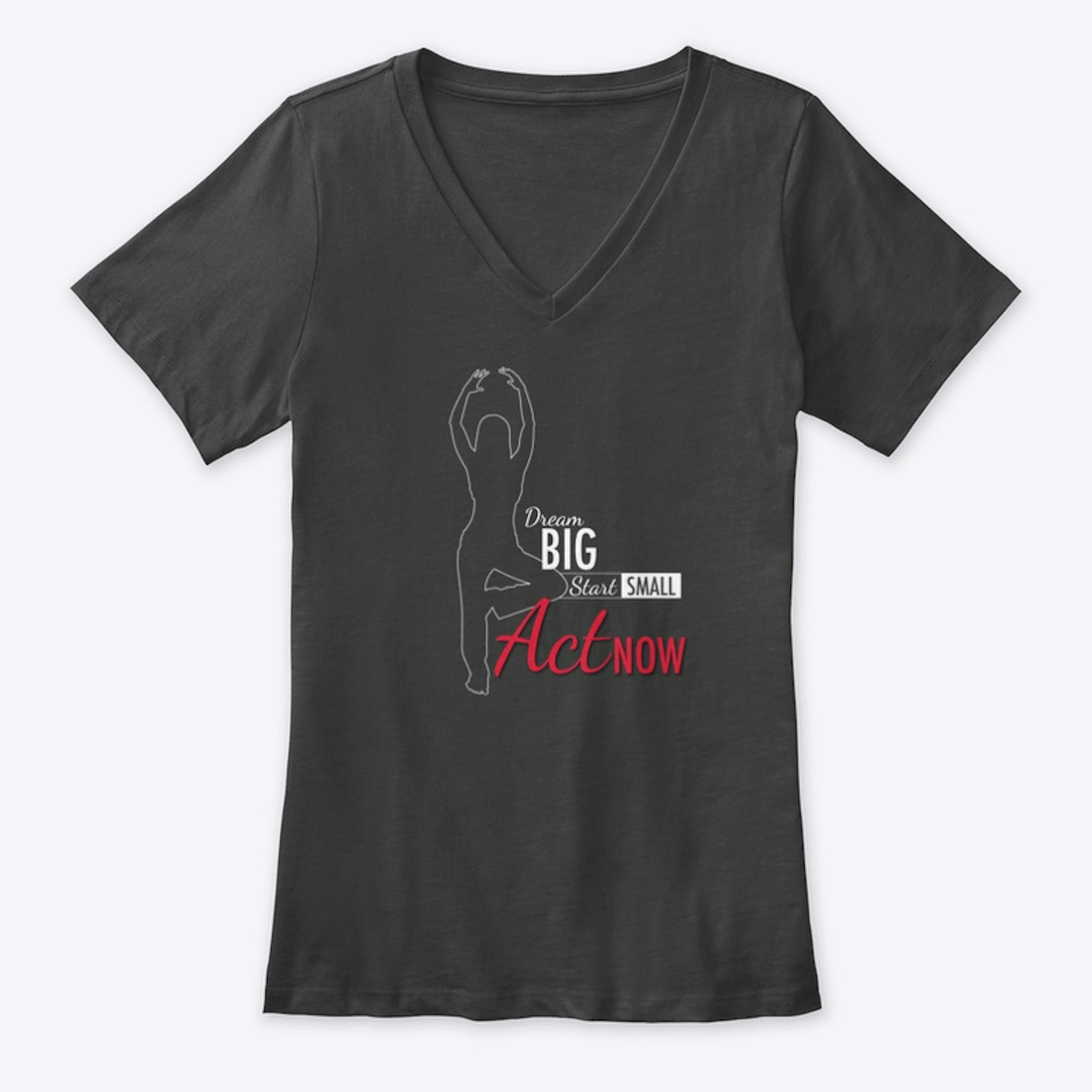 StepFlix dream big dark t-shirt