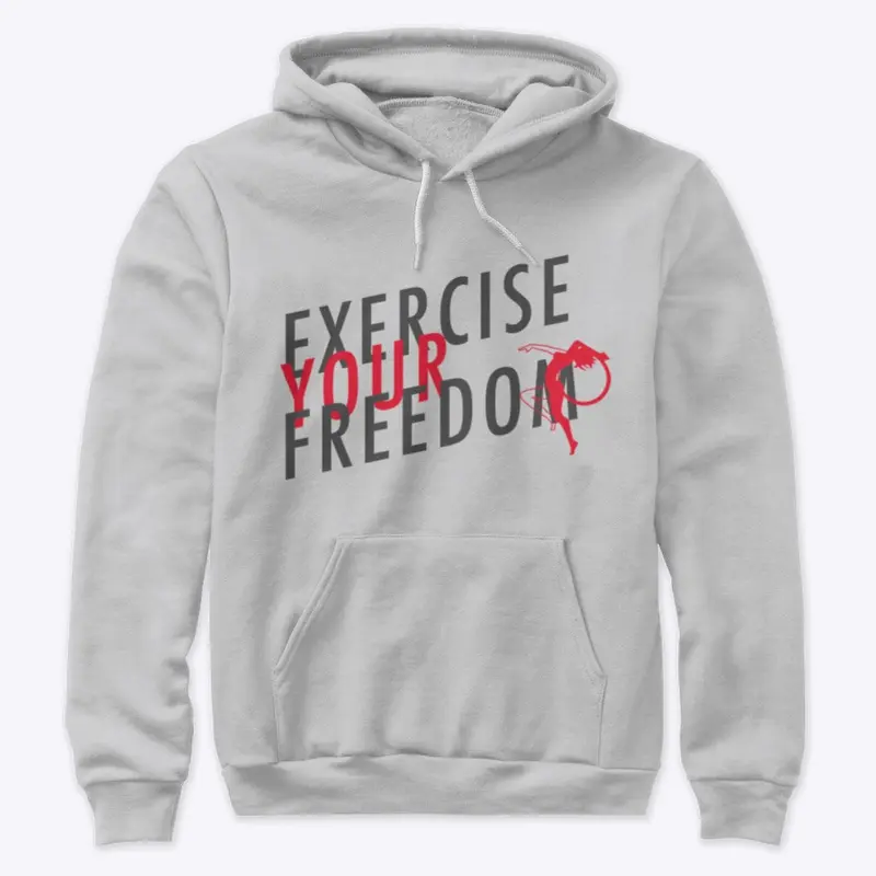 StepFlix exercise your freedom hoodie