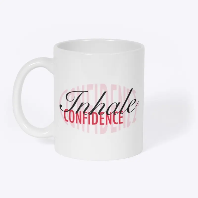 StepFlix inhale exhale mug